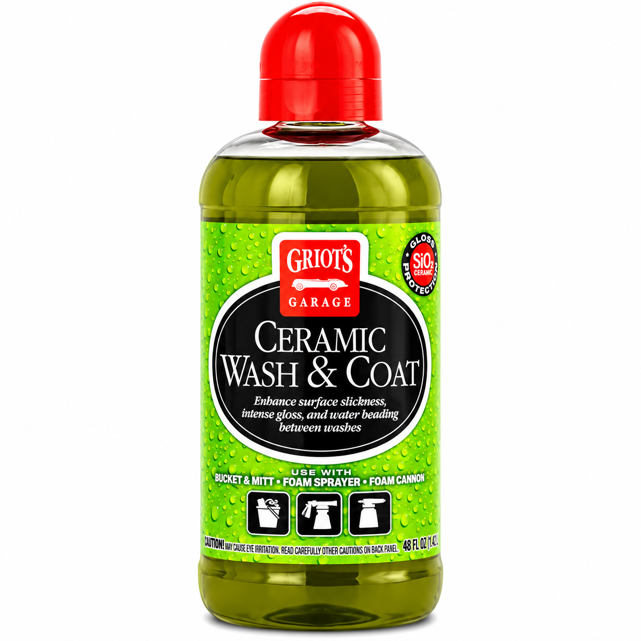 Griot's Garage 6-Pack Case 48oz Ceramic Wash and Coat